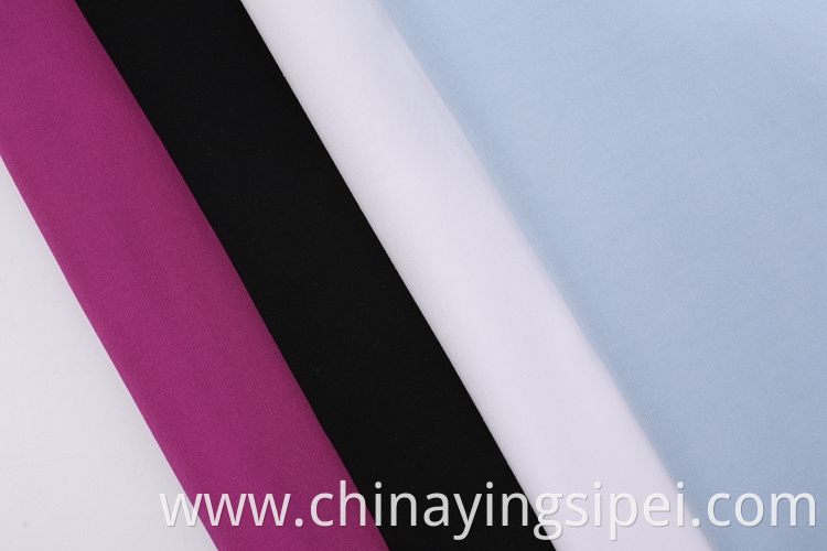 Made in china plain woven printing clothes challis rayon fabric for shirts